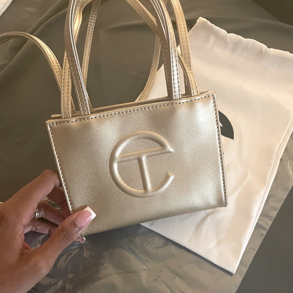 Small Shopping Bag - Gold